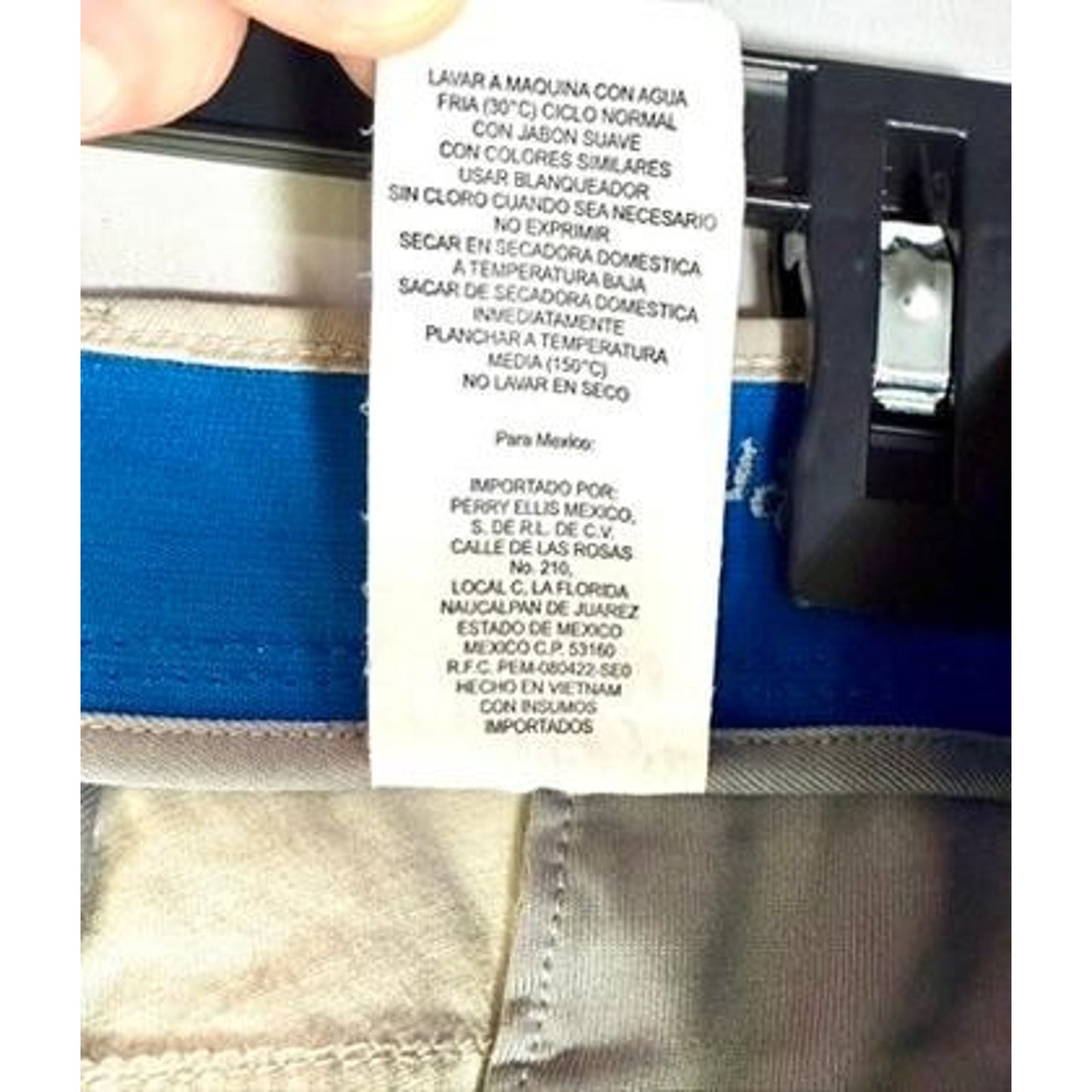 Callaway Golf Pants Mens 38x30 Beige Khaki Cotton Blend Stretch Flat Front Chino