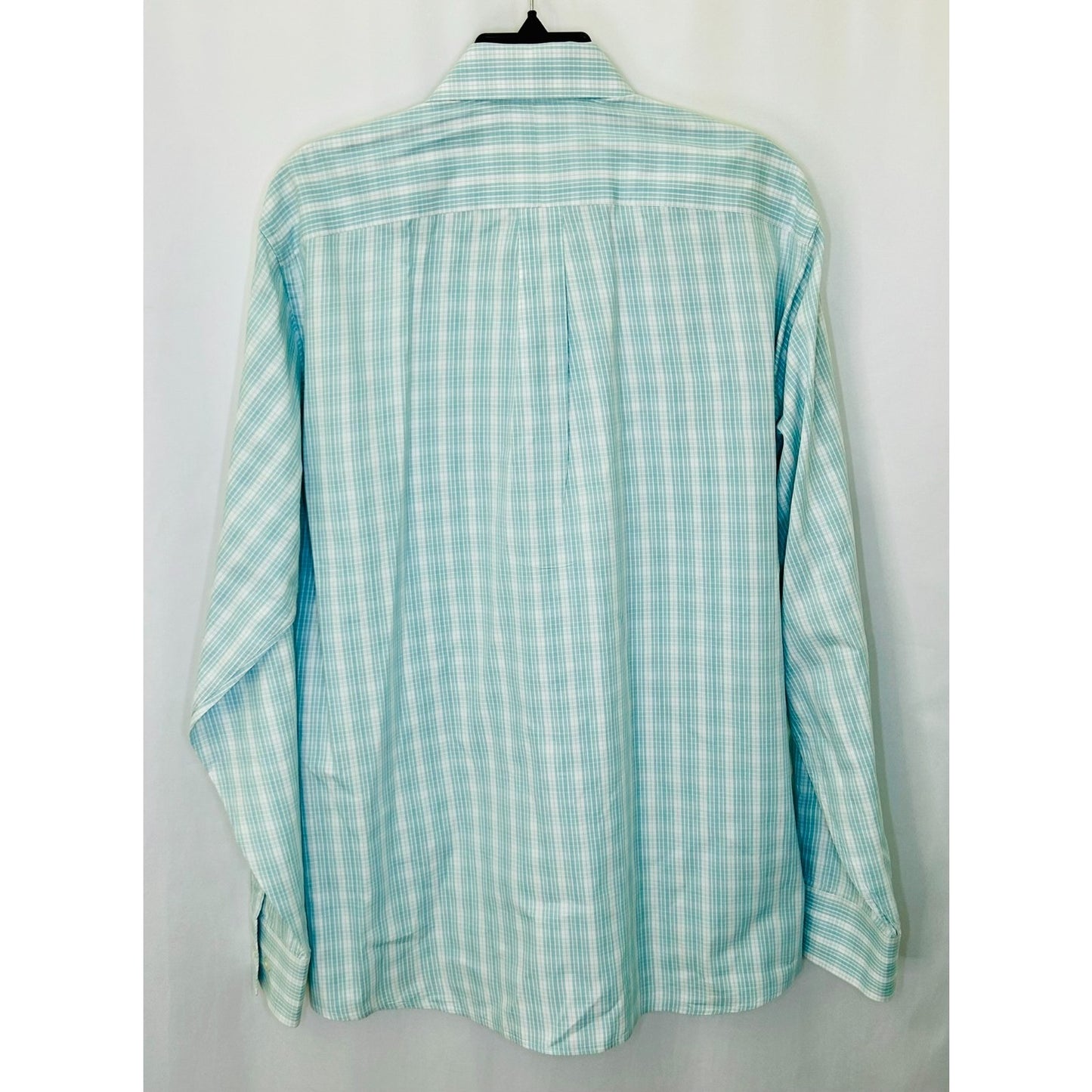 MICHAEL Michael Kors Plaid Button Up Dress Shirt Men's 16.5 32/33 Long Sleeve