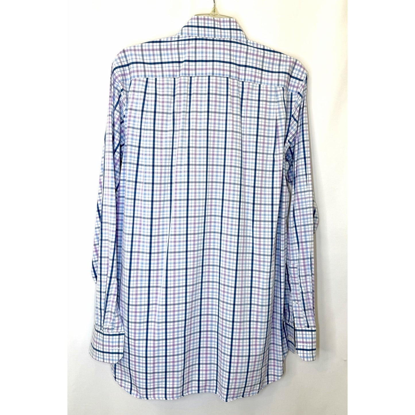 Bonobos Mens Slim Fit Spandex Nylon Blend Long Sleeve Button Down Size Large