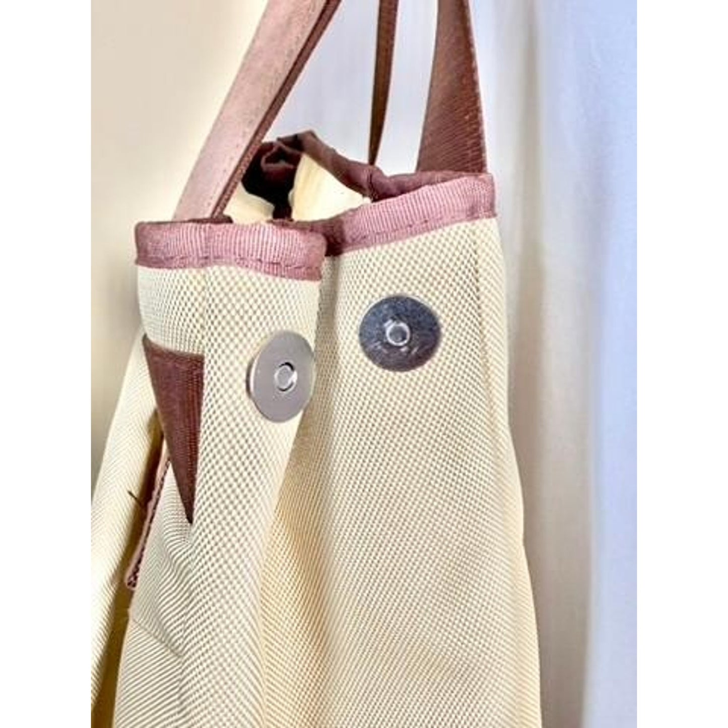 Stitch Golf Vintage Tuxe Tote Backpack Mens Tan Brown Convertible Travel Bag
