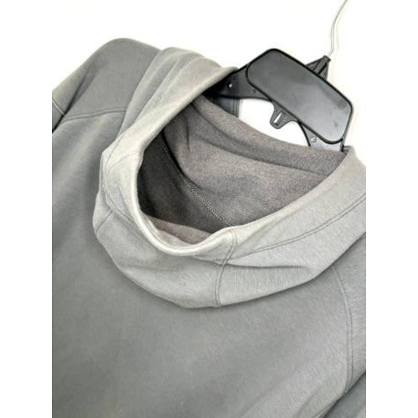 Kuhl Interceptr Hoodie Mens XL Gray Fleece Pullover Hooded Sweatshirt 3192