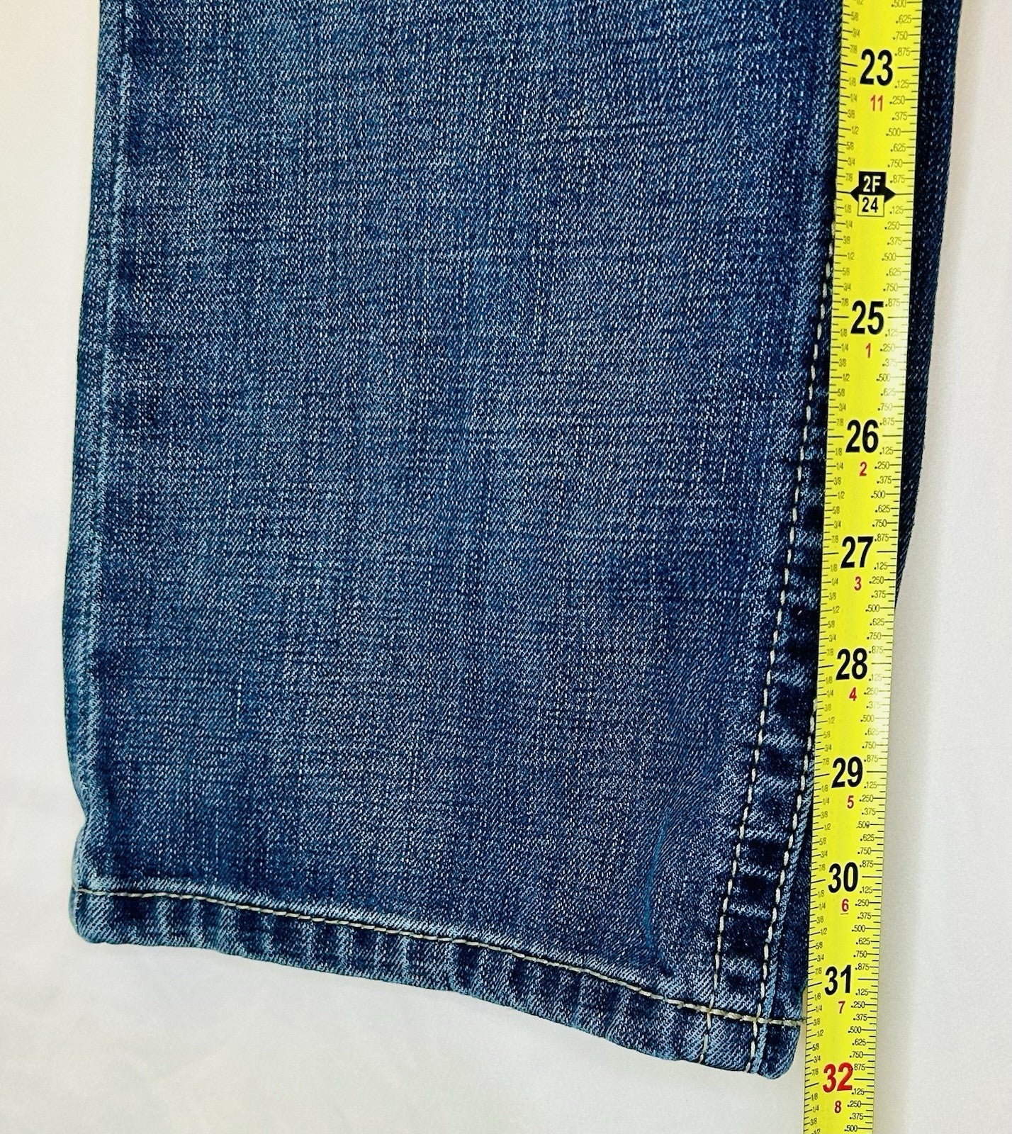 Ariat M5 Slim Straight Leg Blue Jeans Denim Mens Size 36x32