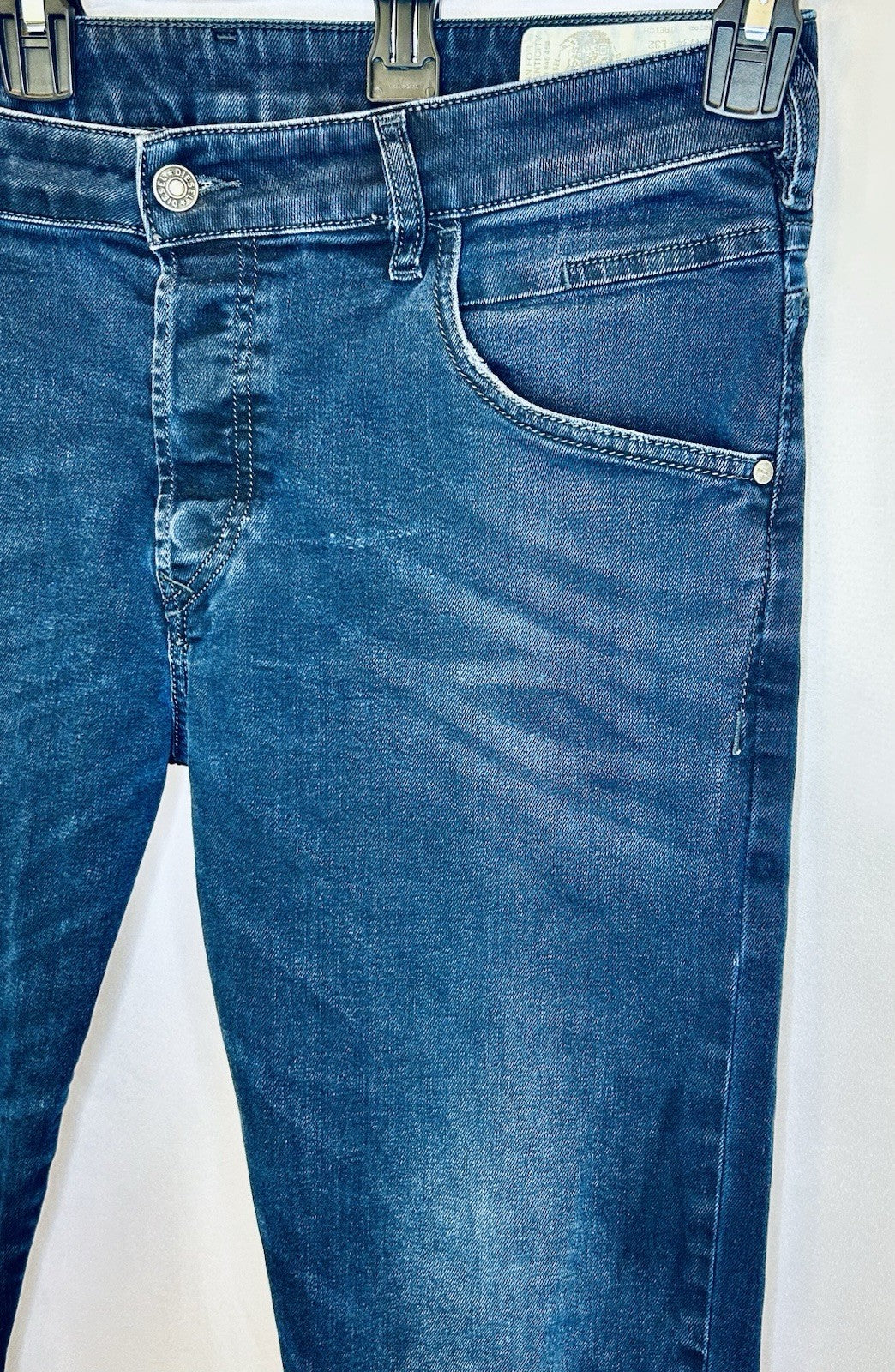Diesel D-Bazer Tapered Leg Jeans Slim Fit Men’s Size 34x30 Dark Wash (Tag 34x32)