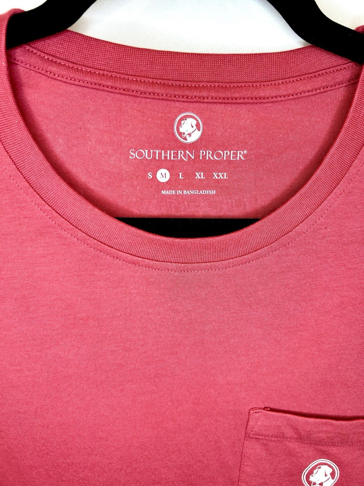 Southern Proper Game Day Short Sleeve T-shirt - Holly Berry - Men’s Medium