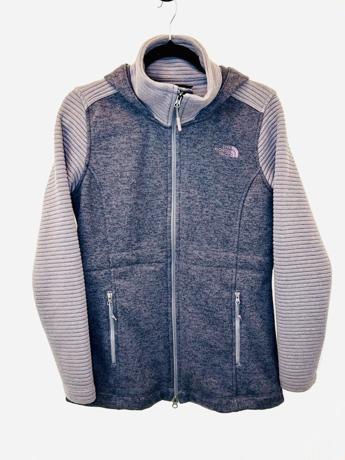 The North Face Parka Women's Size Medium Full-Zip Long-Sleeve Jacket Gray