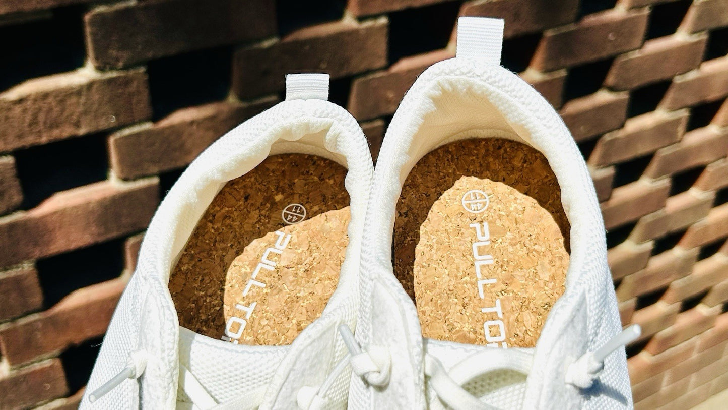 Barefoot Wide Toe Box Shoes / Minimalist / US Size 11 / EU Size 44 / White