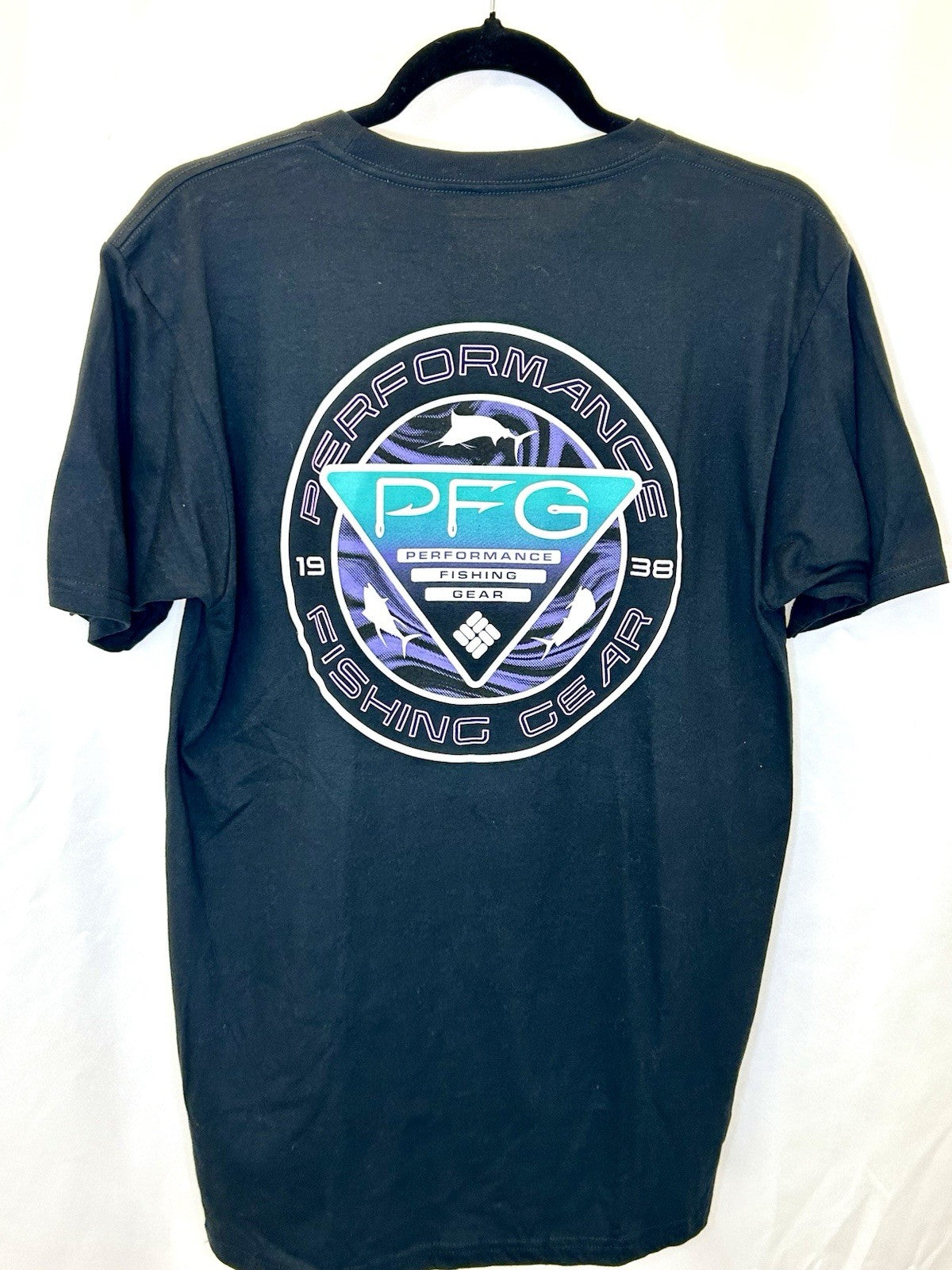 NWT Columbia Men’s PFG Sportswear Short Sleeve T-Shirt Medium Vintage Fishing