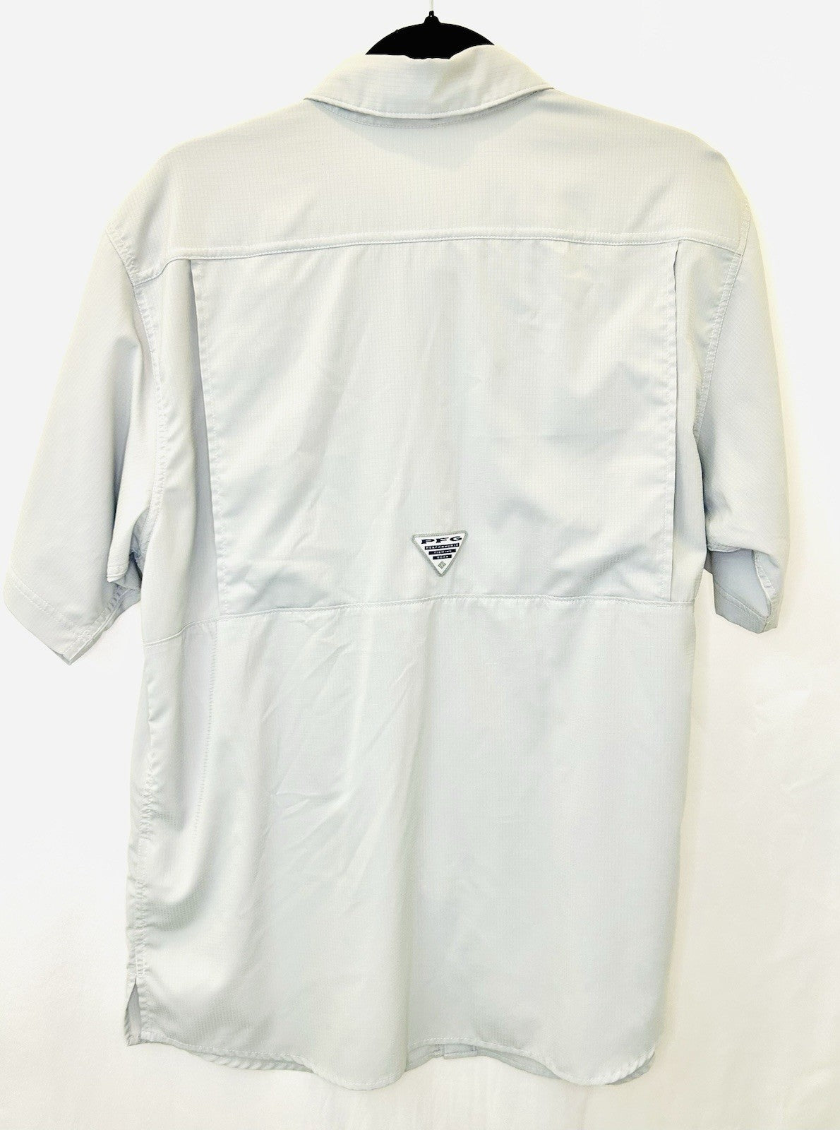 Columbia PFG Omni-Wick Fishing Shirt Mens Medium Button-Up Lightweight Hiking