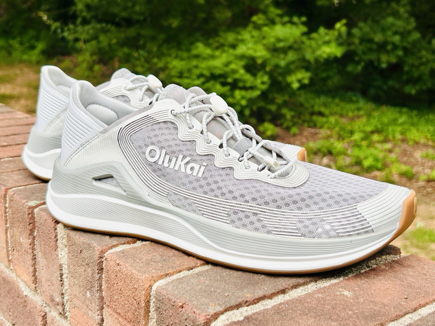 OLUKAI Men's Ahi Water Shoe | Ash/Sterling | Size 11 | $150 Retail