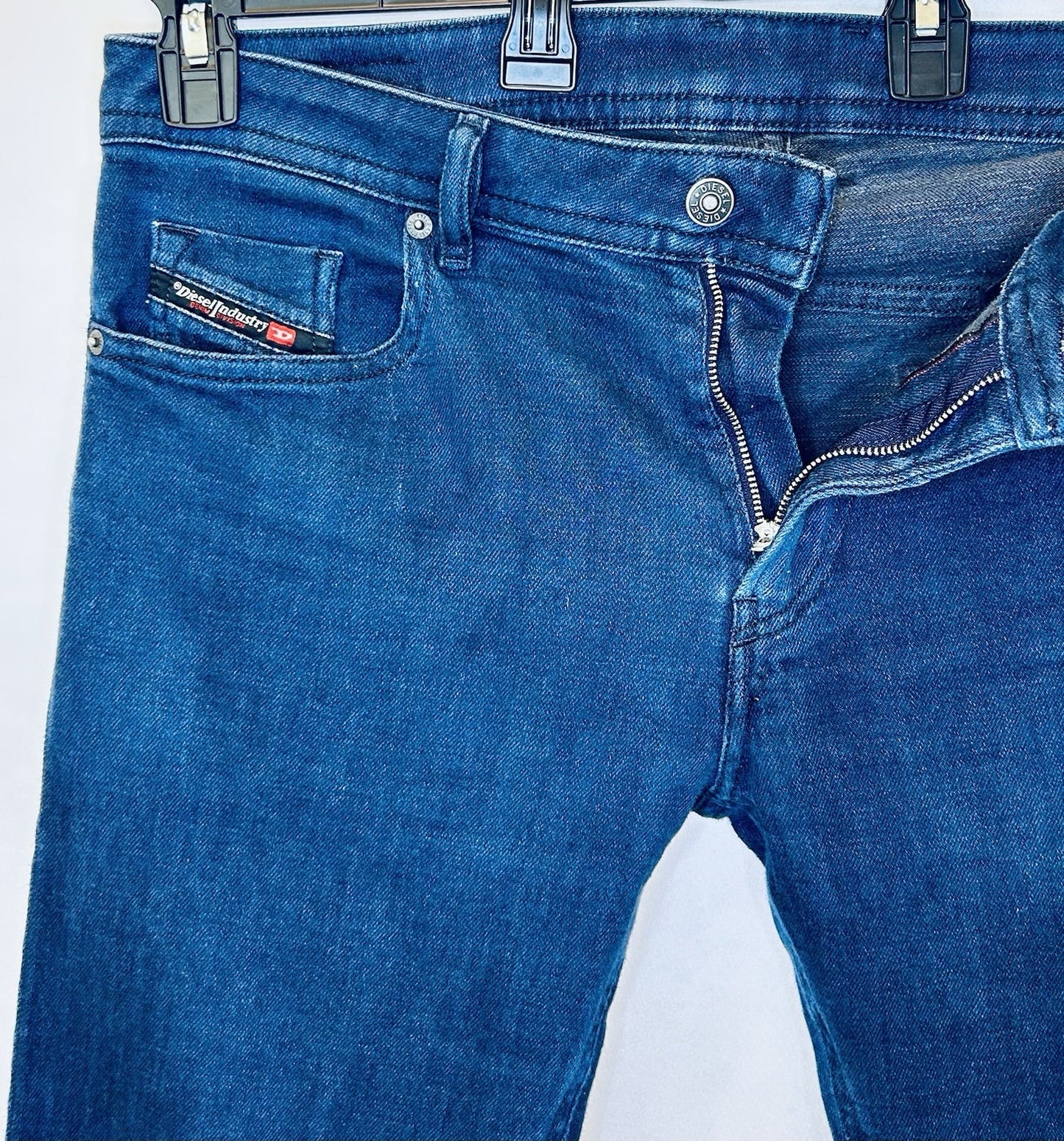 Diesel Jeans Tommer Men’s 34x30 Slim Skinny Fit Dark Wash | Slim | Tag 34x32