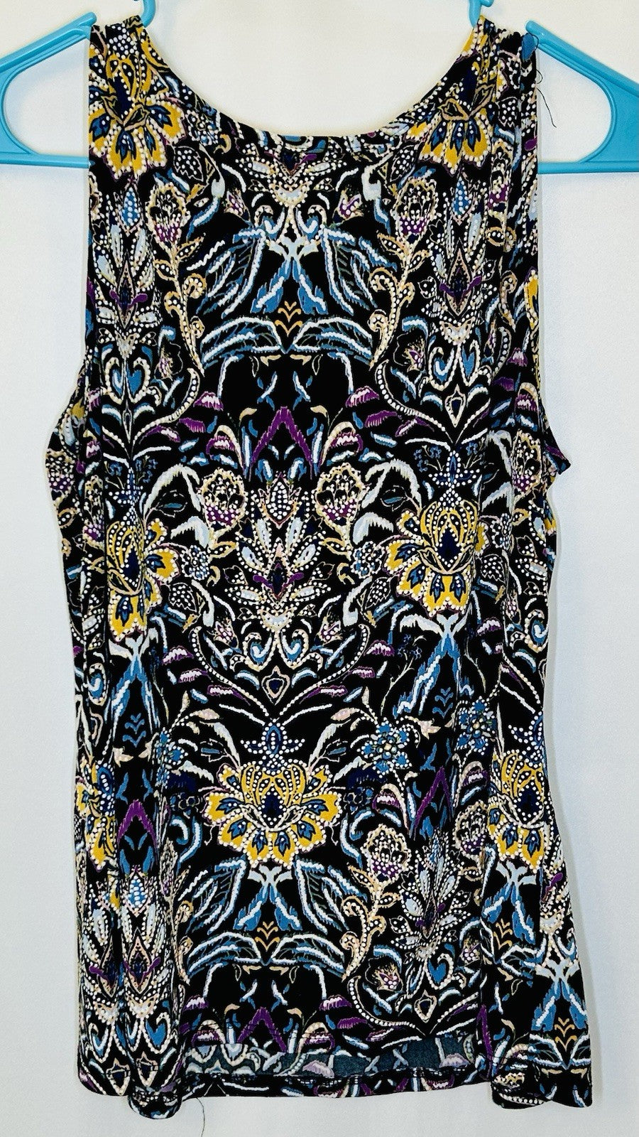 By Design Floral Tunic Top Blouse Woman's Size Medium