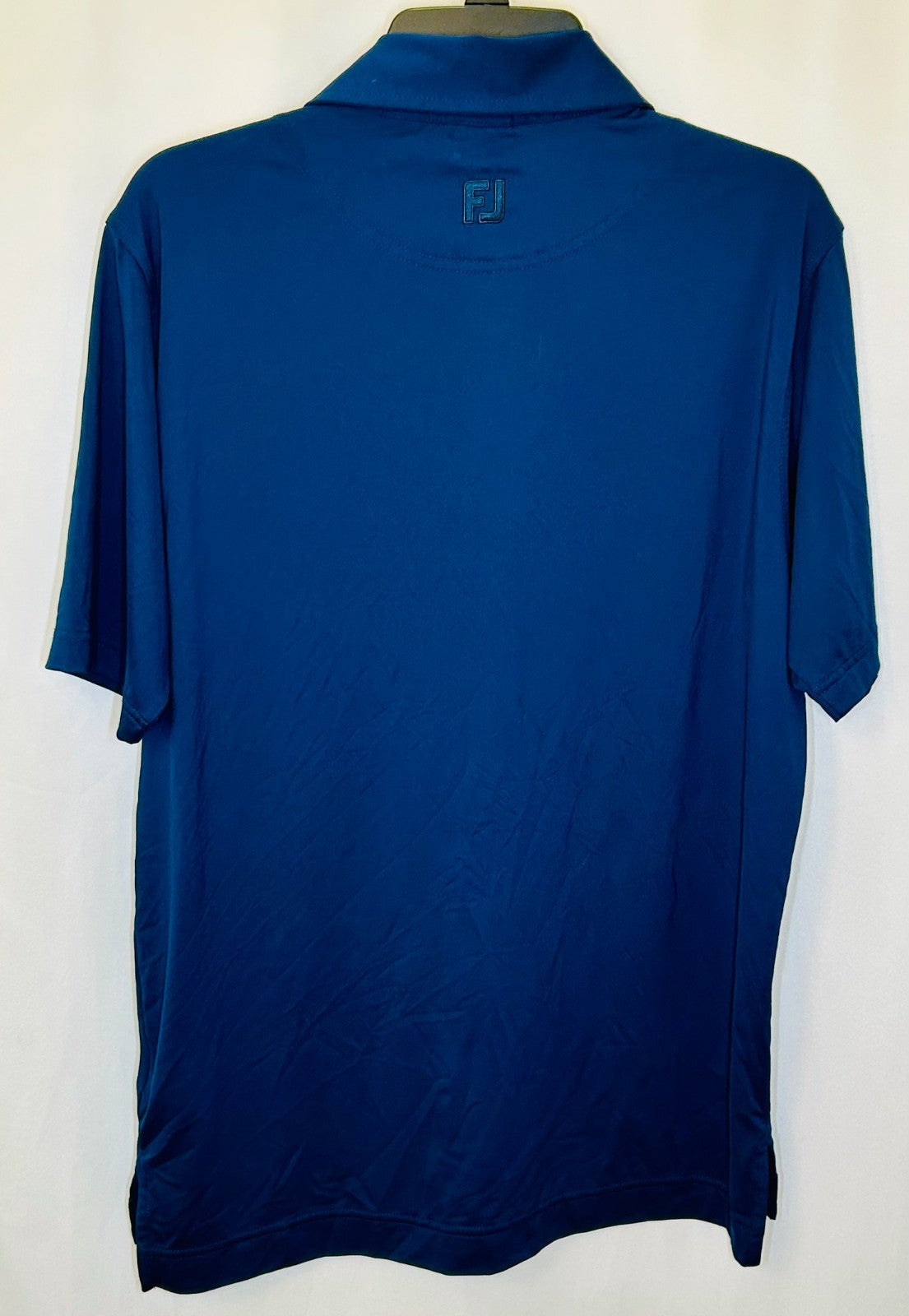 FootJoy Polo Shirt Mens Small Blue Short Sleeve Golf R 1947 Performance Stretch