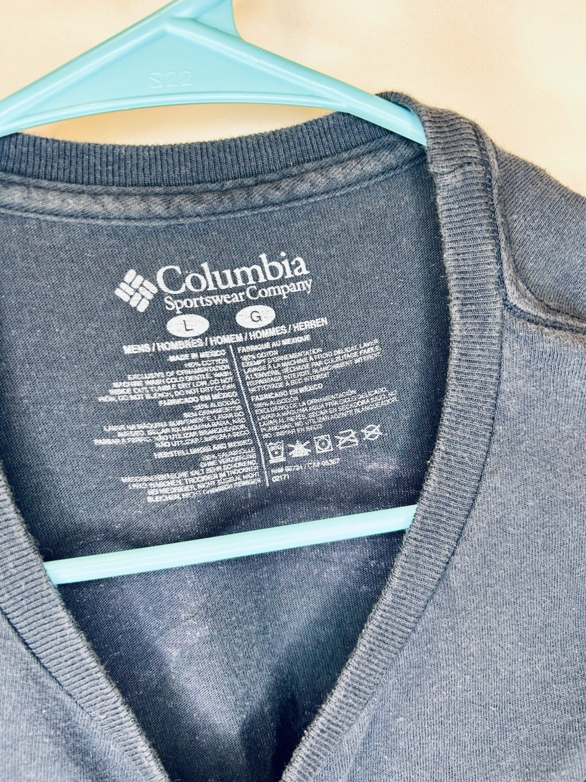 Columbia Men’s PFG Sportswear Long Sleeve T-Shirt Large | White Tail Ale