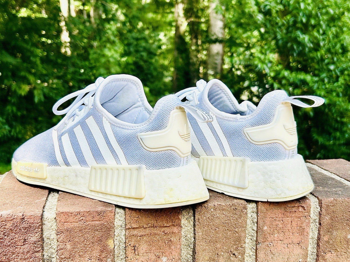 Size 8 - Adidas NMD_R1 Triple White | Replacement Insoles | No Box