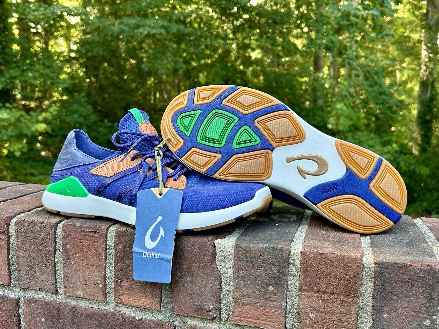 Olukai Mio Li | Men’s 10 | Navy/Bamboo | Never Worn | New With Tag | $130 Retail