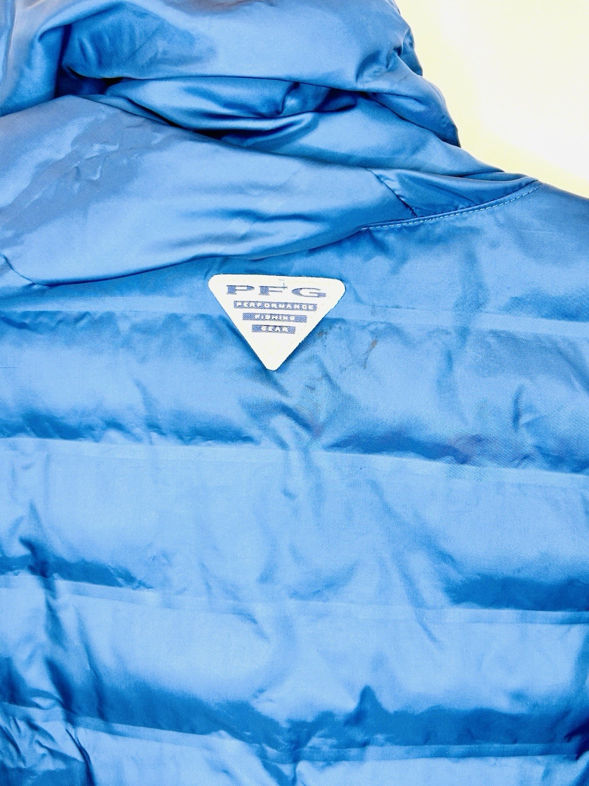 Men’s Columbia Omni Shield Hooded Jacket - Blue - Size Medium
