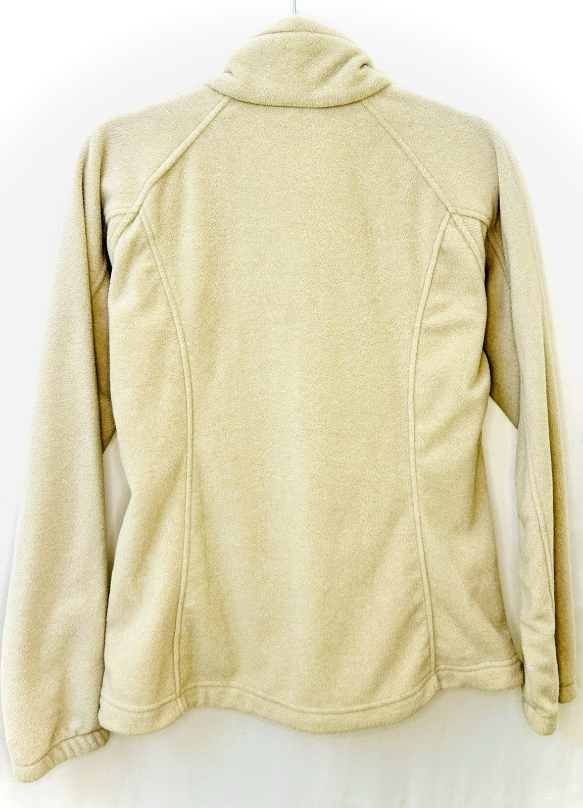 Women's Columbia Benton Springs Full Zip Fleece Jacket - Beige - Size Large