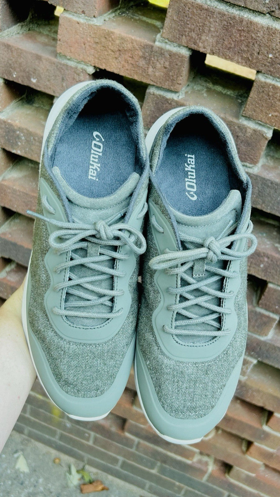 RARE!! NWOT OluKai Koheo Hulu / Dusty Olive / Men Size 12 / MSRP ($160)