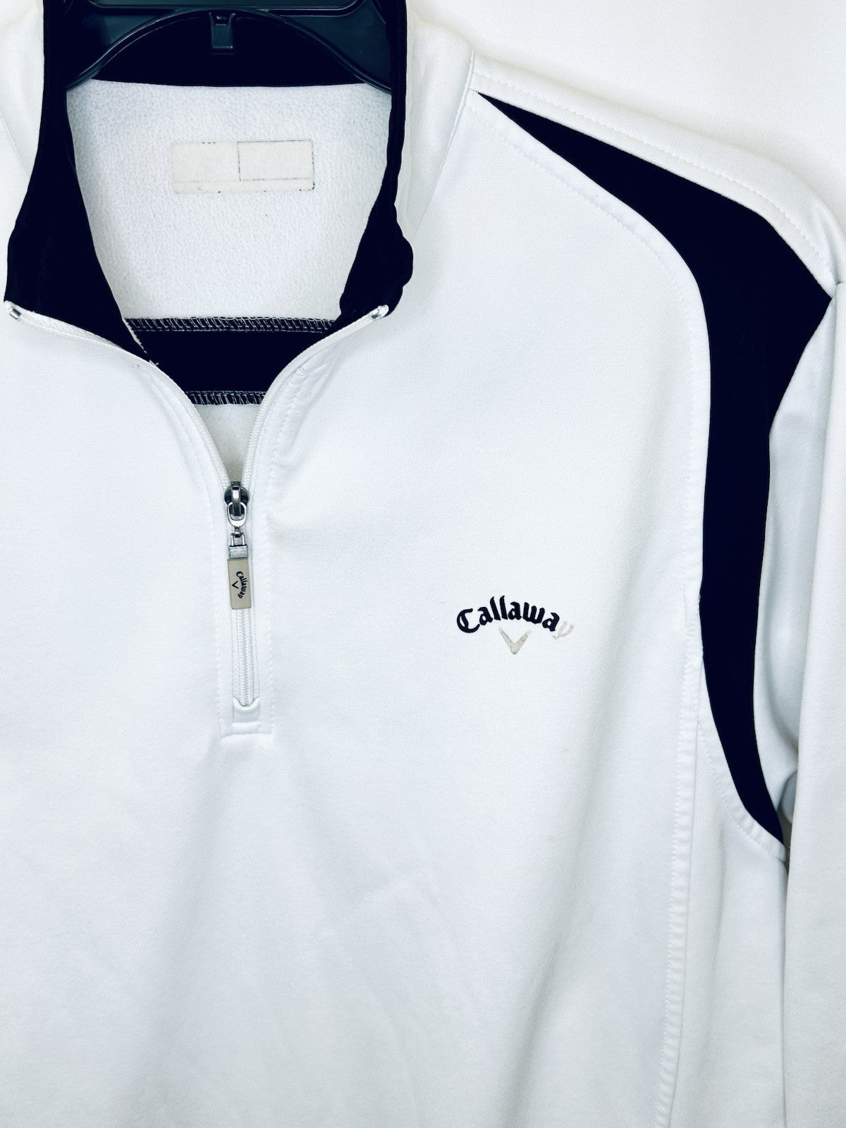 CALLAWAY Golf Opti Series Fleece 1/4 Zip Pullover Warm Jacket Sweater Men’s XL