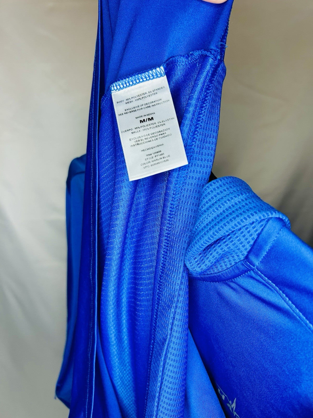 HABIT Outdoors Men’s Blue Hoodie BLUE SZ Medium