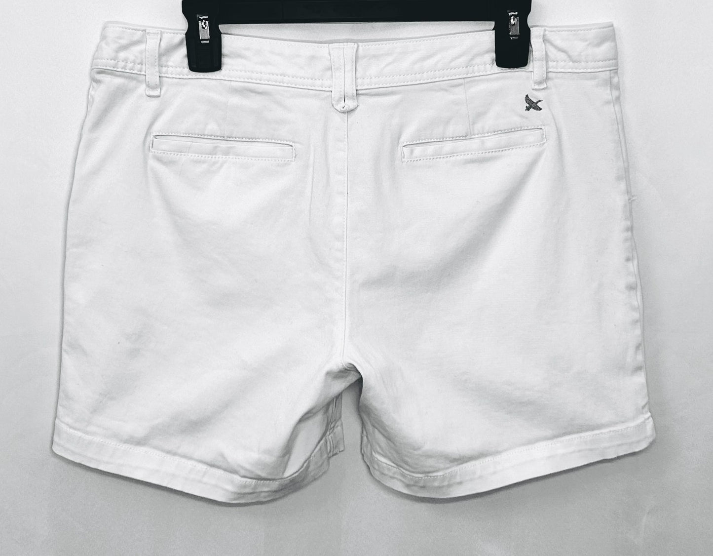 Eddie Bauer Women’s Shorts LEGEND WASH Stretch Slightly Curvy White Size 12