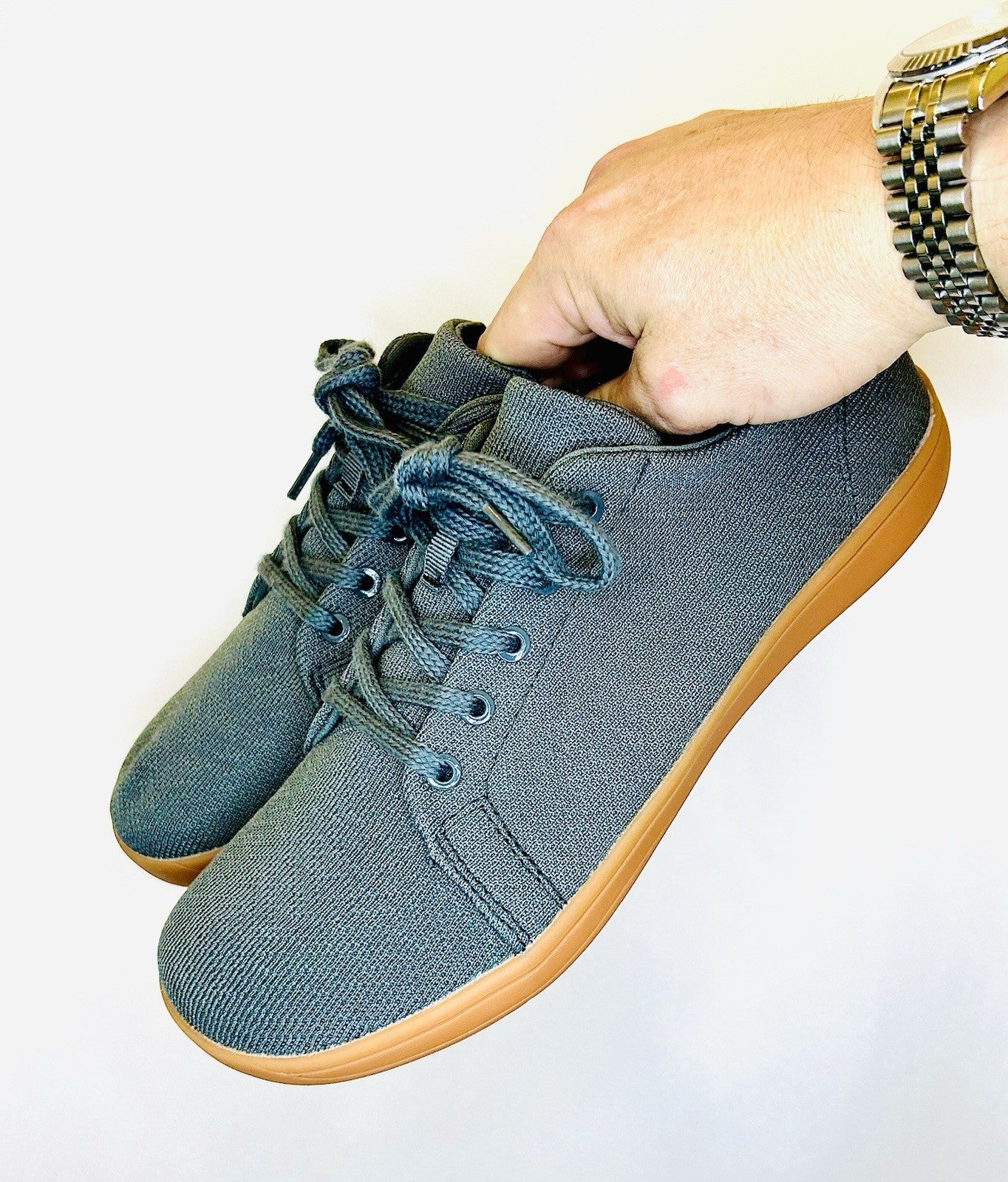 New Whitin Barefoot Shoes Men's Size EU/40 US/9 Grey Minimalist Zero Drop