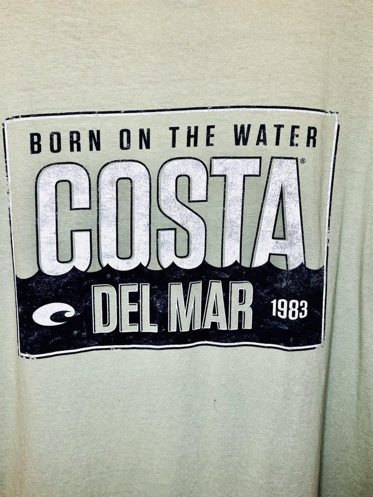 Costa Del Mar Men’s Arise Crew T-shirt - Bay - Men’s Large