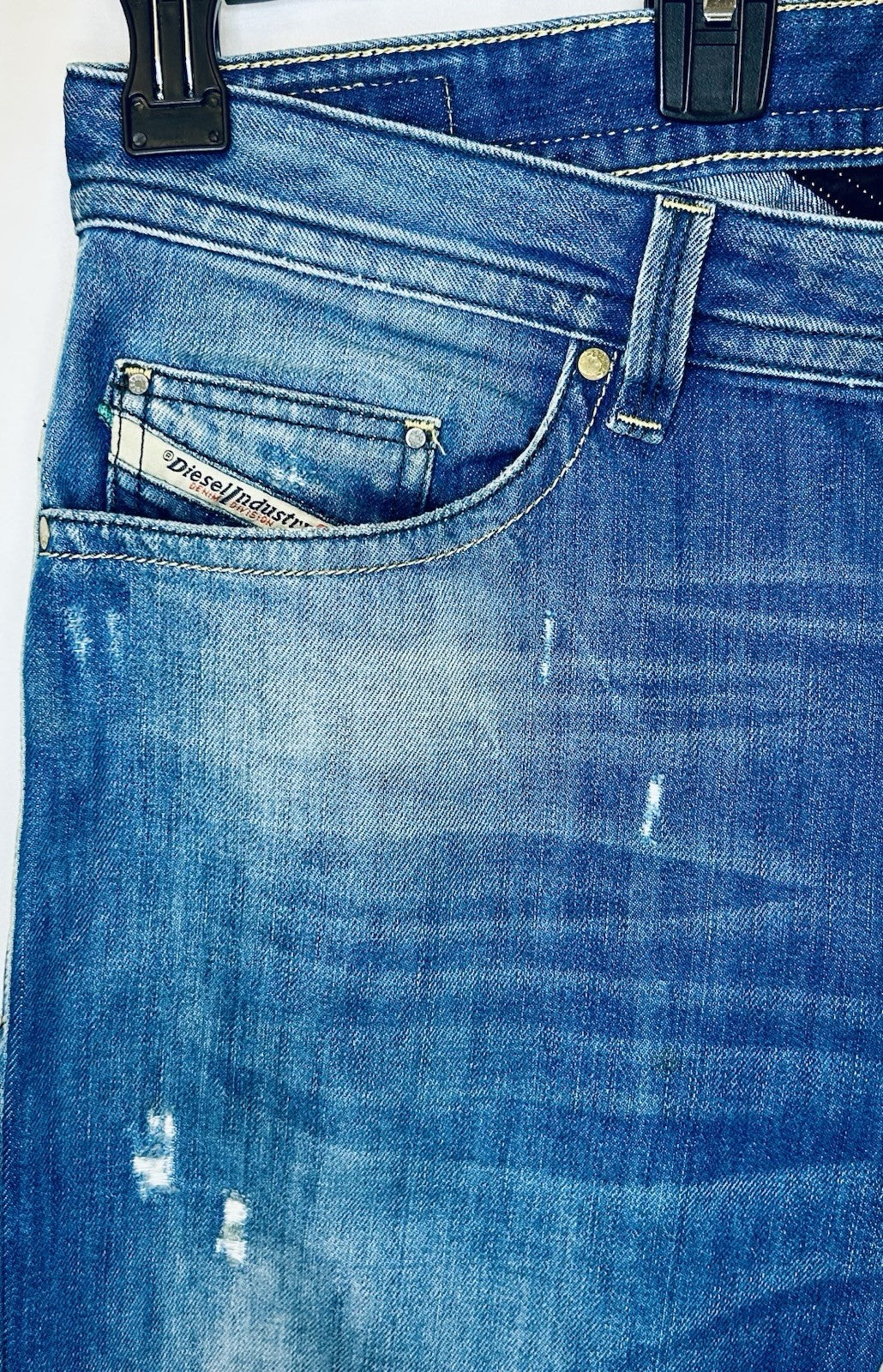 Diesel Thavar Jeans Men’s Size 34x32 Medium Wash Slim Skinny Fit