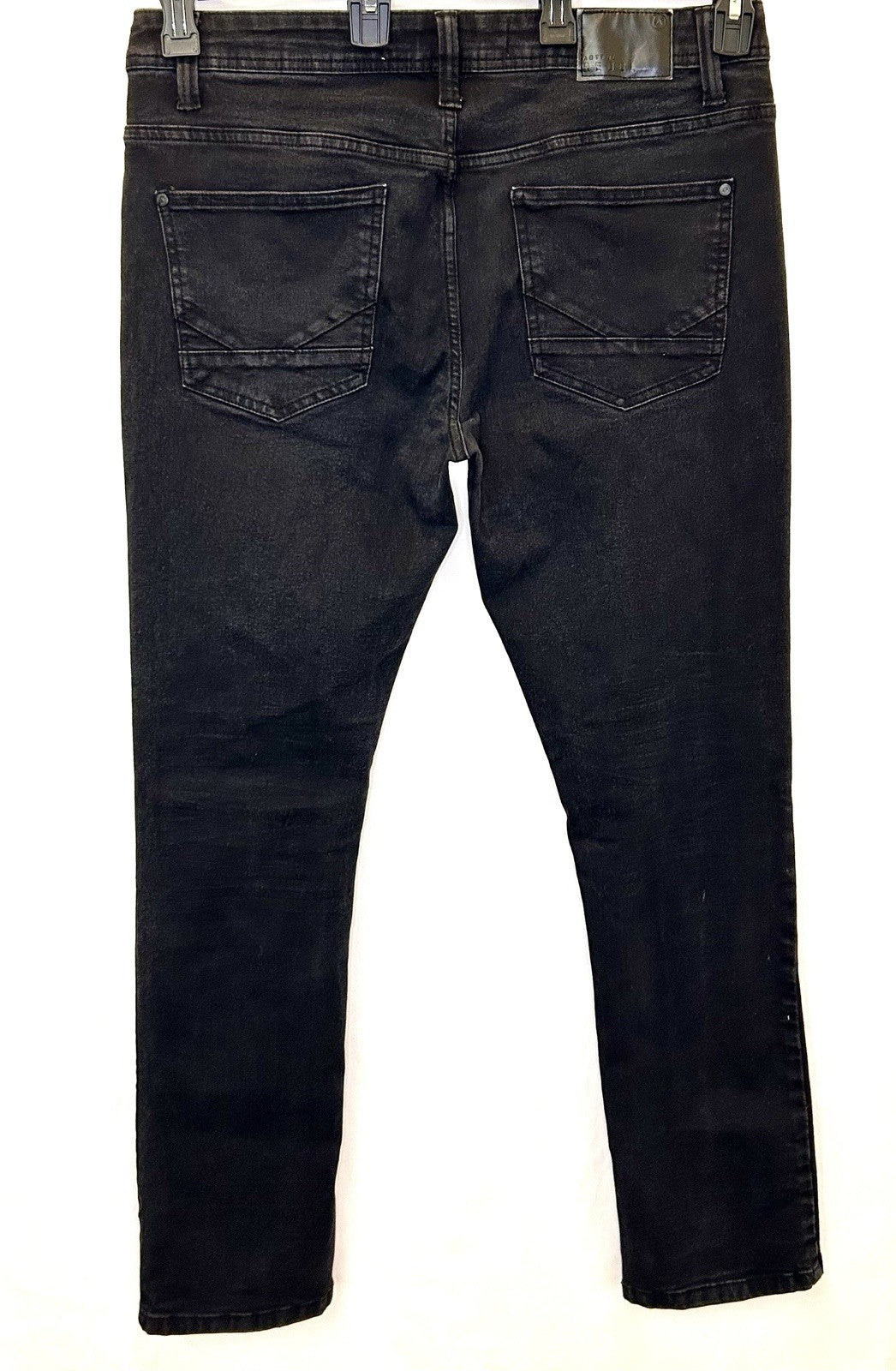 Artful Rebel Jeans Men's 34x32 Black Denim Slim Straight Leg