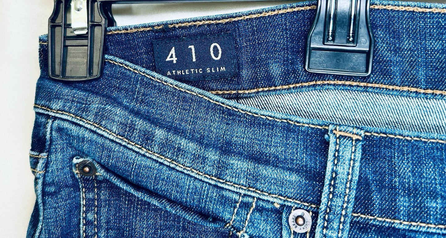 Lucky Brand 410 Athletic Slim - Men’s 32x32 - Medium/Dark Wash - Flawless!