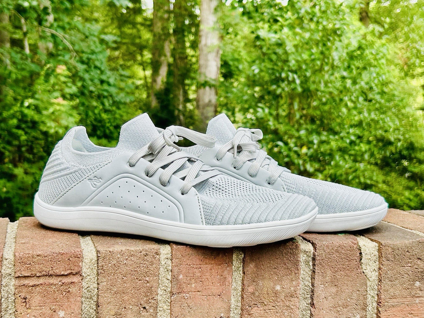 Lelsfit Sz 11 Women's Gray Walking Shoes Wide Toe Barefoot Minimalist Zero Drop