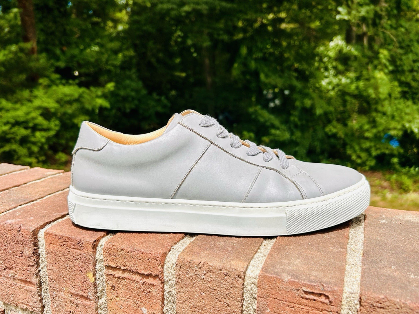 GREATS Royale Sneaker | Men’s US 8.5 | Ash Grey Leather Brooklyn | $180 New