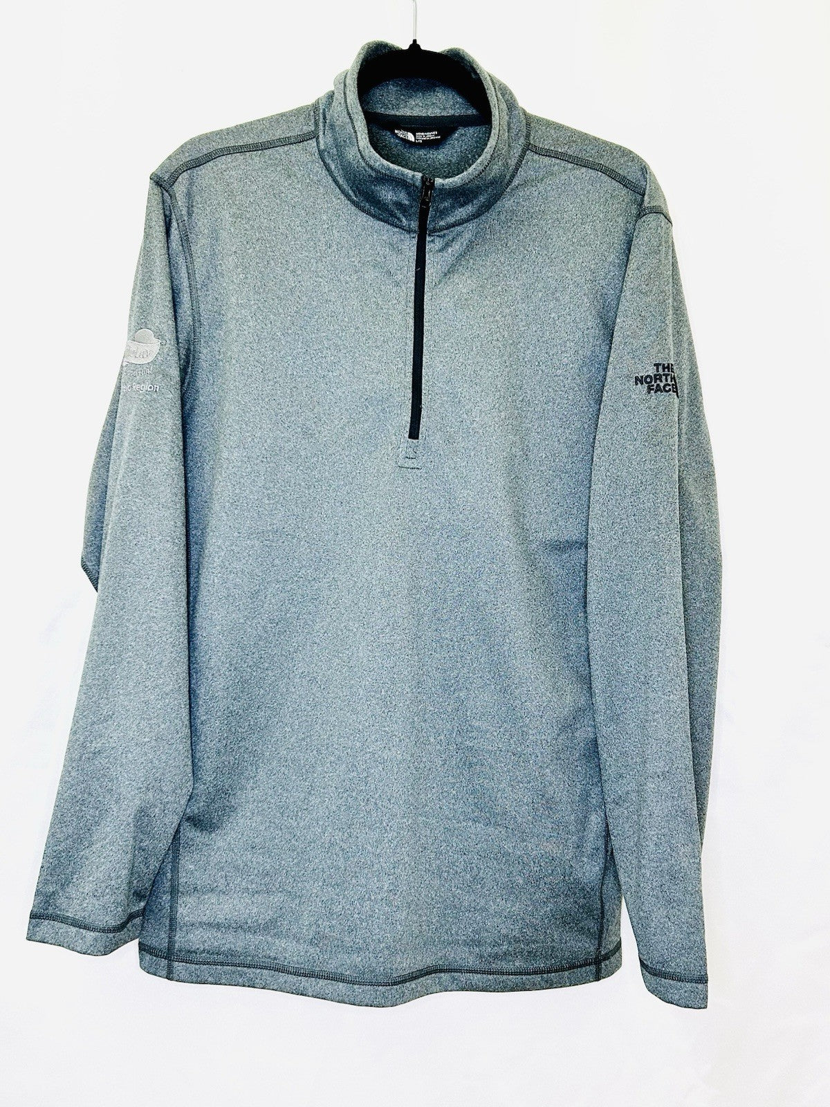 The North Face 1/4 Zip Pullover | Grey | Men’s Large | Polyester