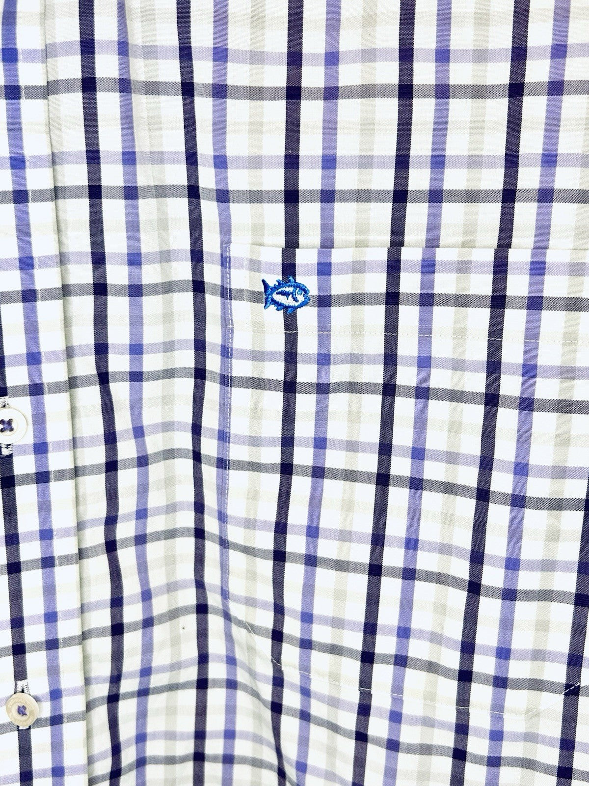 Burkes Beach Plaid Intercoastal Long Sleeve Sport Shirt Men’s XL | New $138