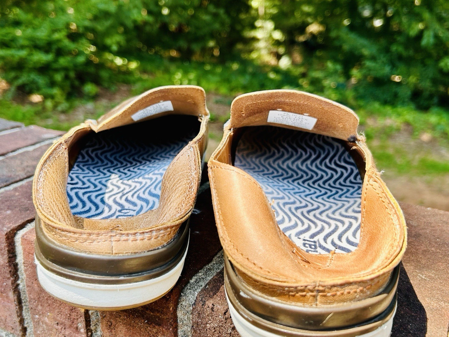 Men's Olukai Kakaha Fox/Fox Leather Slip-on Shoes US Size Men’s 12 ($130 Retail)