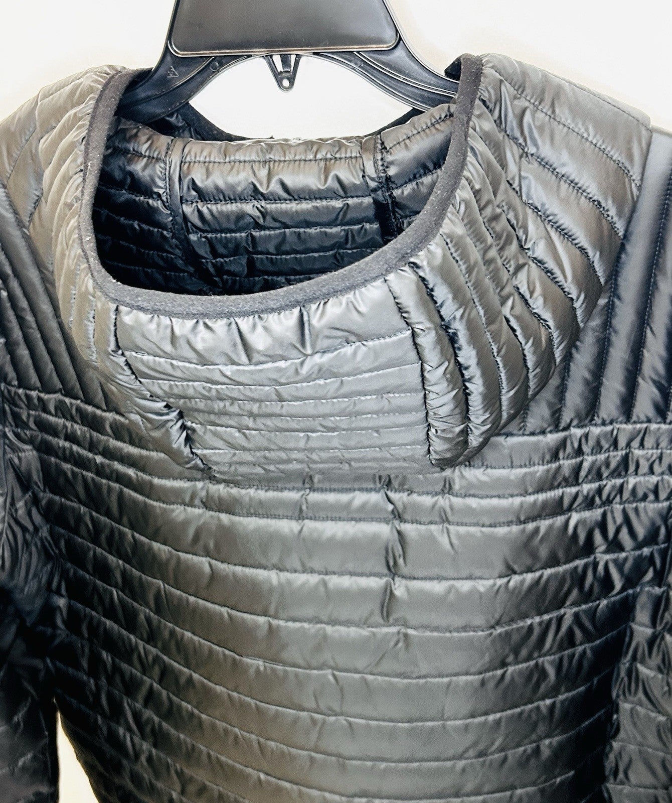 PAJAR MEN'S OSPREY QUILTED & PUFFER LIGHTWEIGHT BLACK HOODED JACKET SIZE LARGE