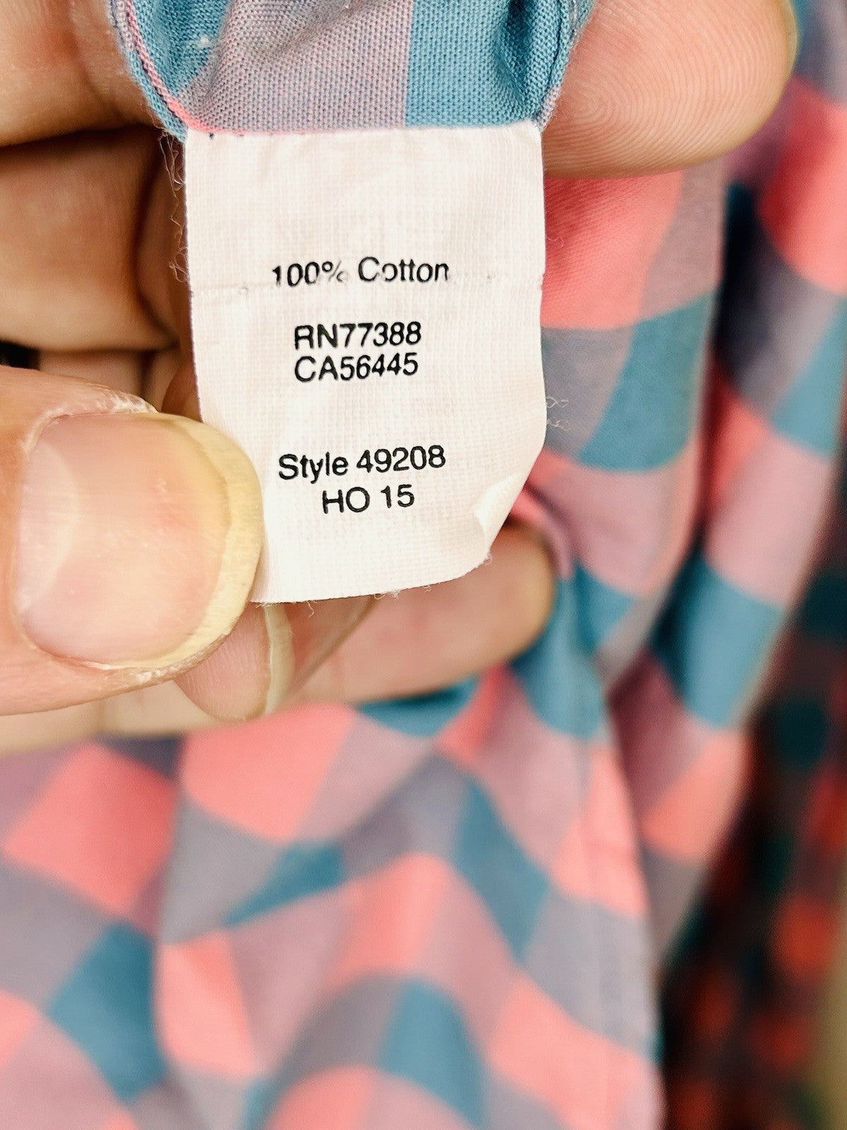 J. Crew Cotton Flannel Long Sleeve Plaid Blue Red Button Shirt Men's Large L