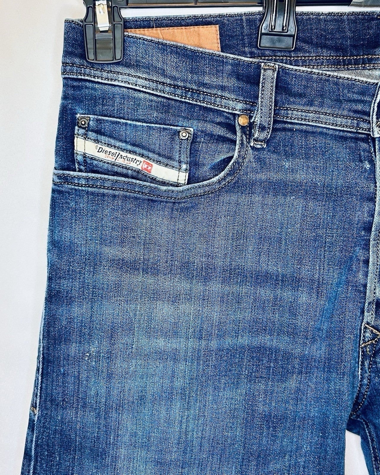 Diesel Jeans Tepphar | Men’s 34x30 | Slim Skinny Fit | Dark Wash | Slim Carrot