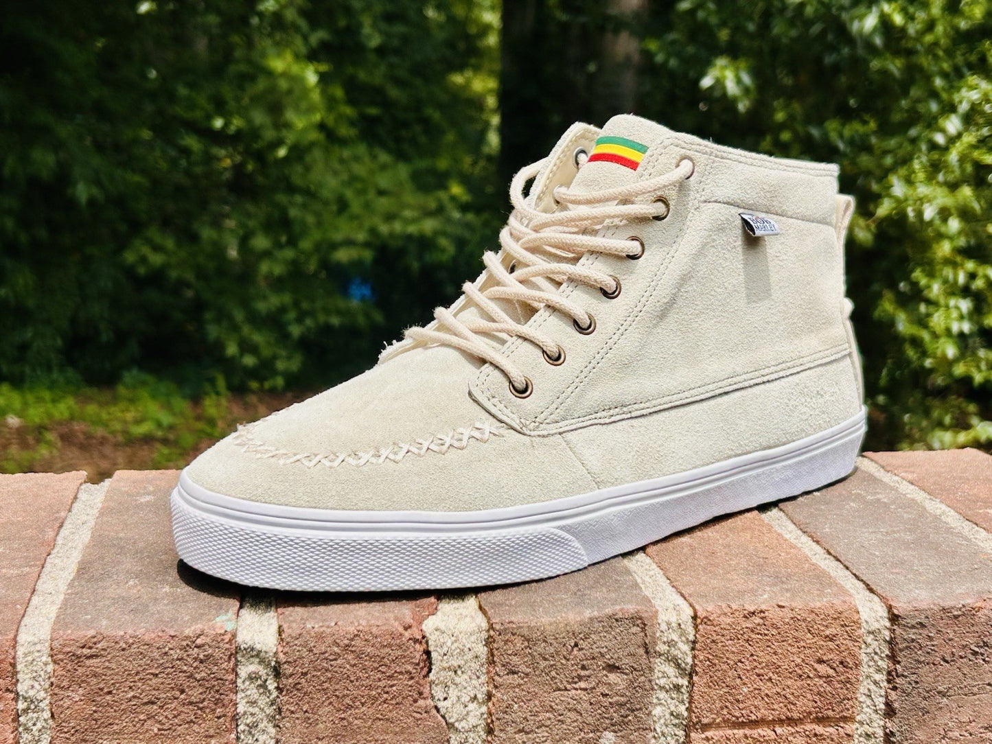 *NIB* RARE🔥 Bob Marley Legend Chukka Boots Moc Toe Tan Leather Sneakers Size 12