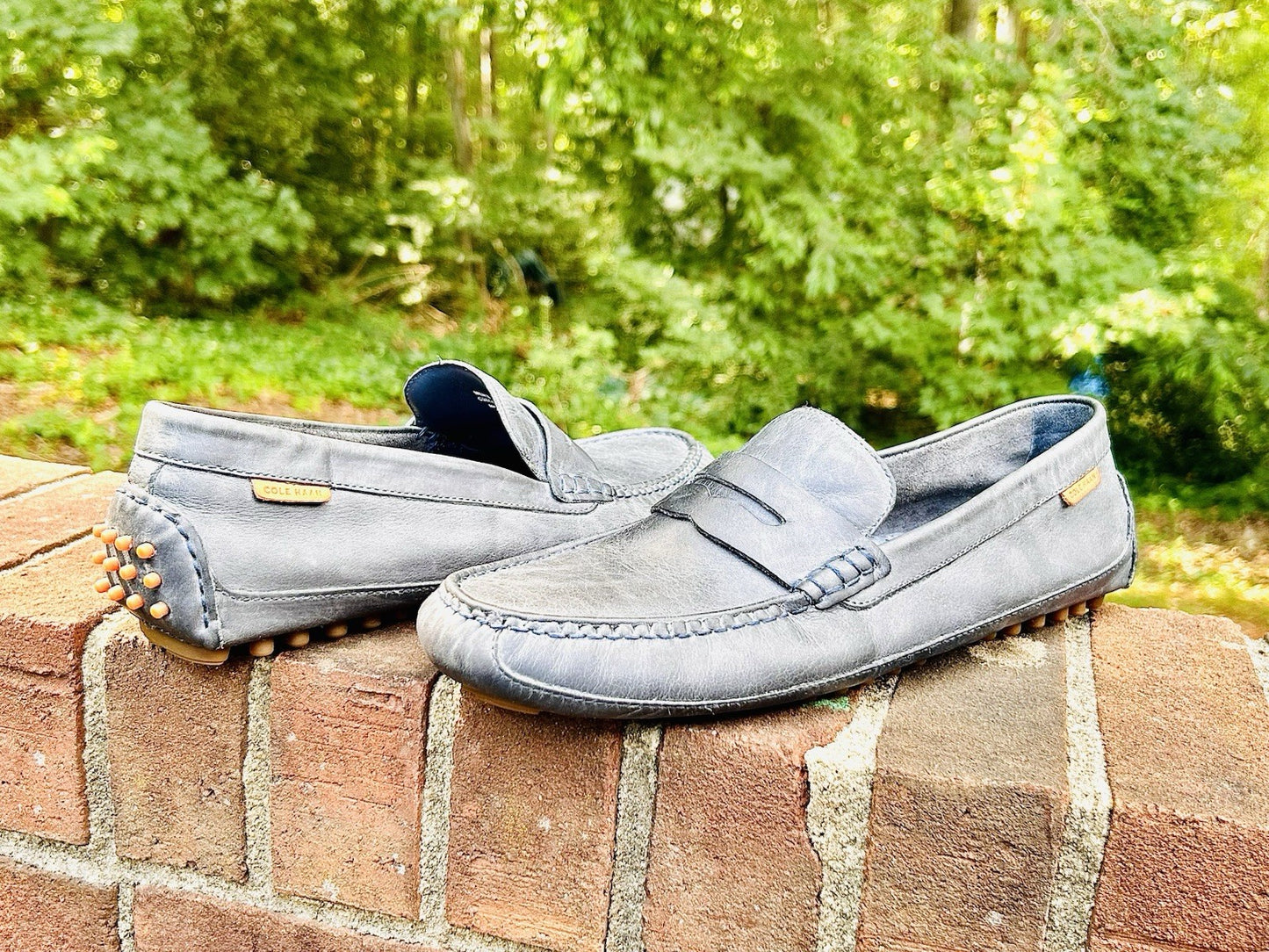Cole Haan Coburn Penny Washed Loafers /Indigo Blue/ Men’s Size 11.5/ $170 Retail