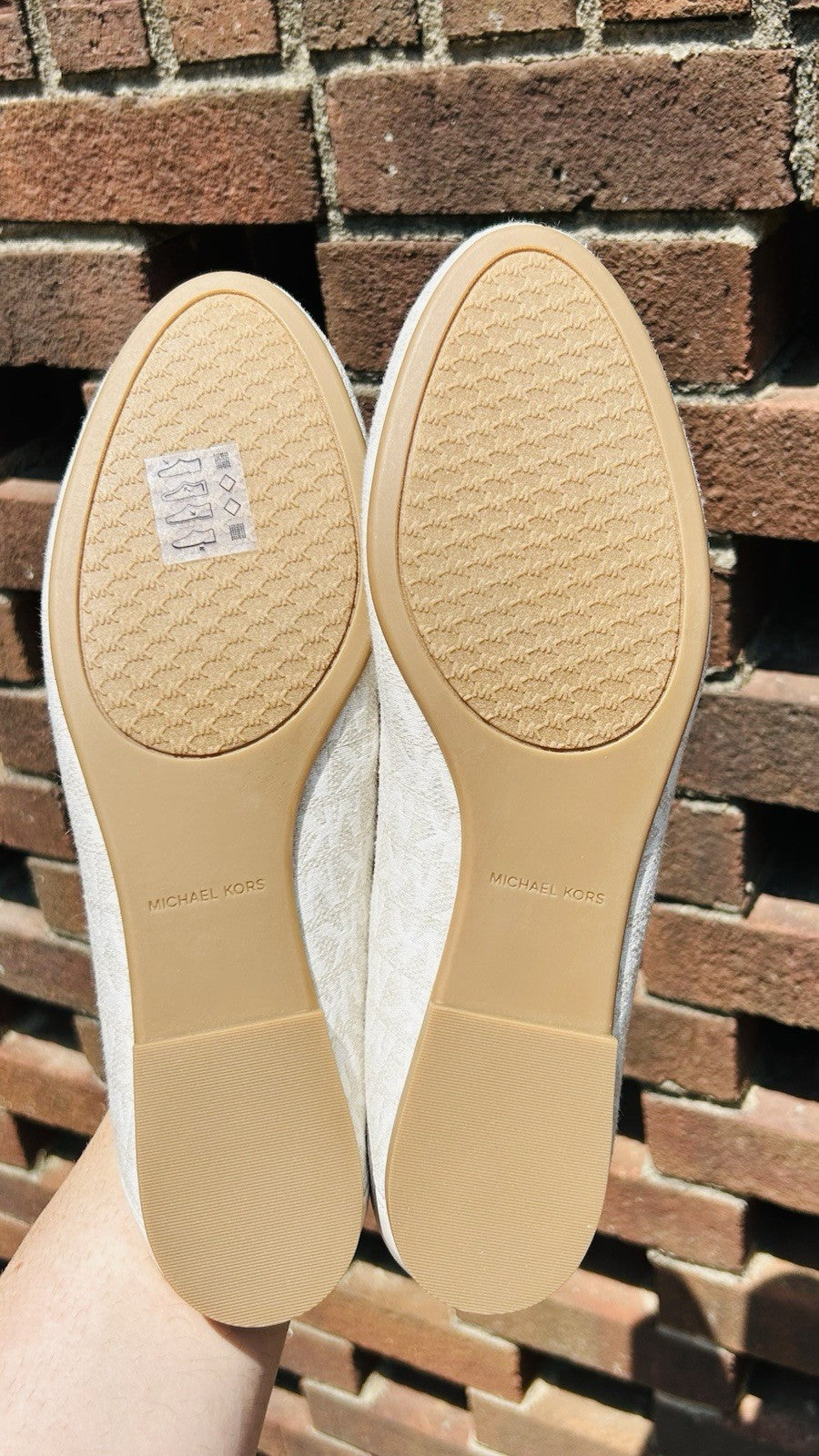 New MICHAEL KORS Charlton Loafer Leather | Bright White | 11M Size | Retail $155