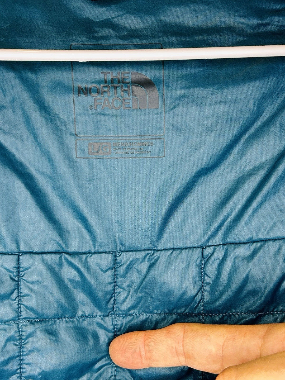 The North Face Mens Thermoball ECO Insulated Puffer Jacket Monterey Blue