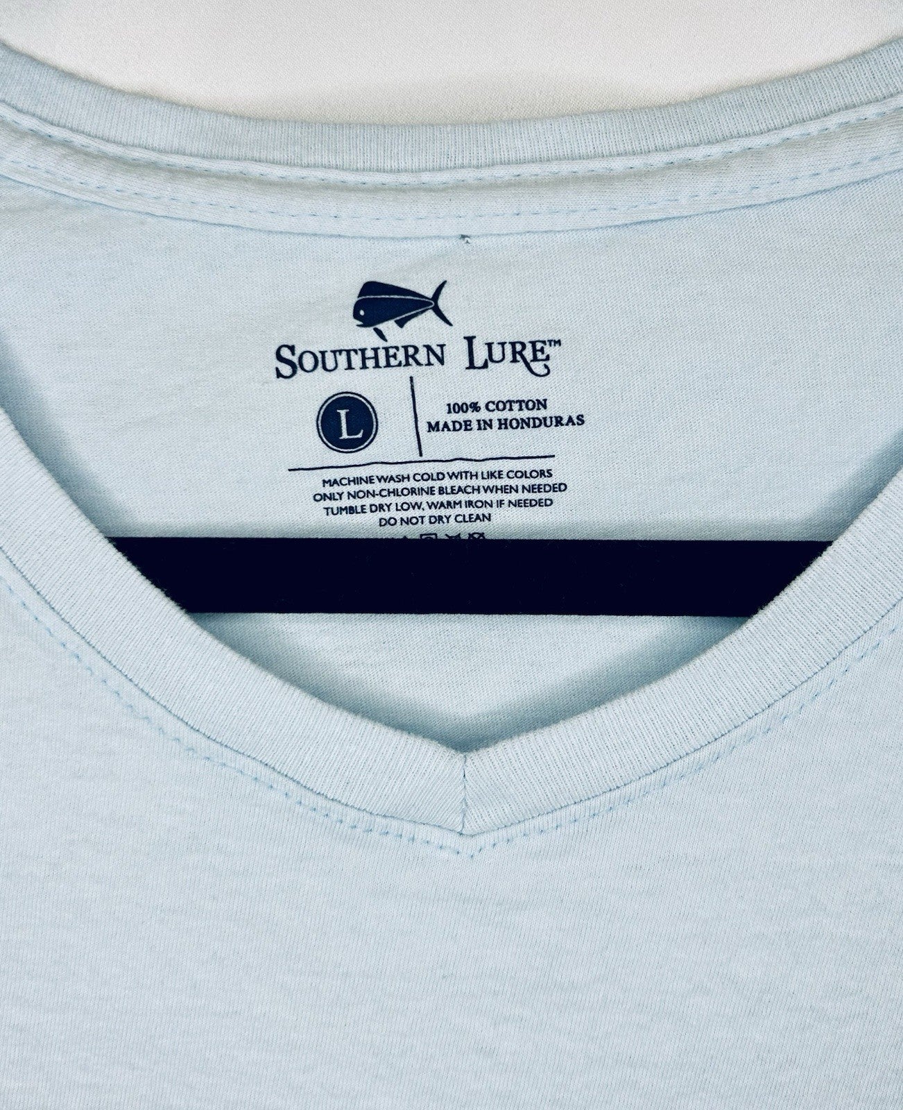 Southern Lure Women’s Graphic Print Fishing Beach T-Shirt Size Large
