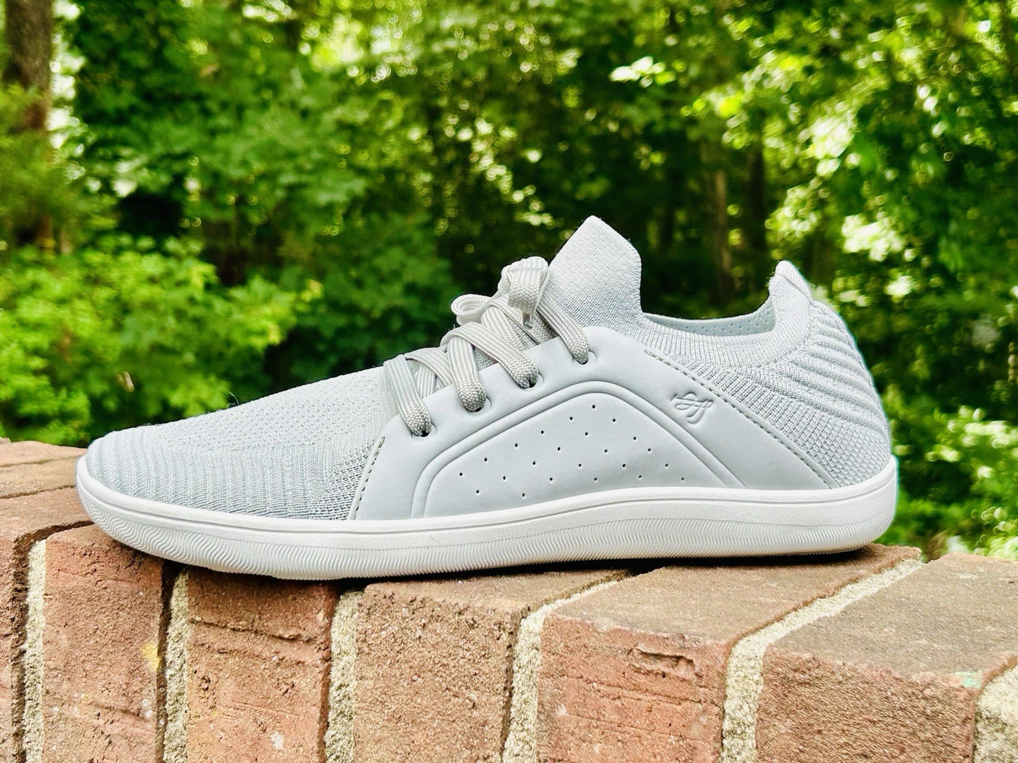 Lelsfit Sz 11 Women's Gray Walking Shoes Wide Toe Barefoot Minimalist Zero Drop