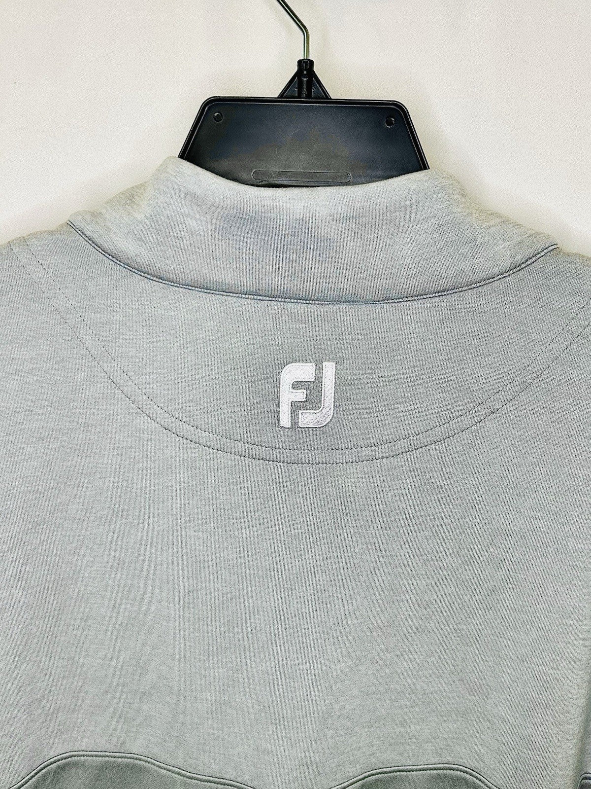 FootJoy Pullover Mens XL Gray Lightweight 1/4 Zip Performance Golf Pullover | Il