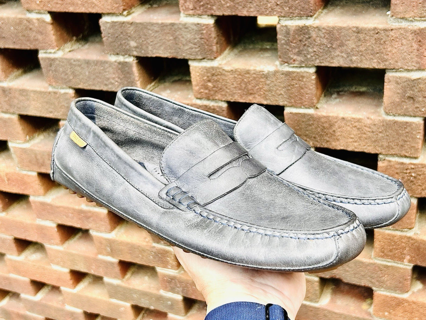 Cole Haan Coburn Penny Washed Loafers /Indigo Blue/ Men’s Size 11.5/ $170 Retail
