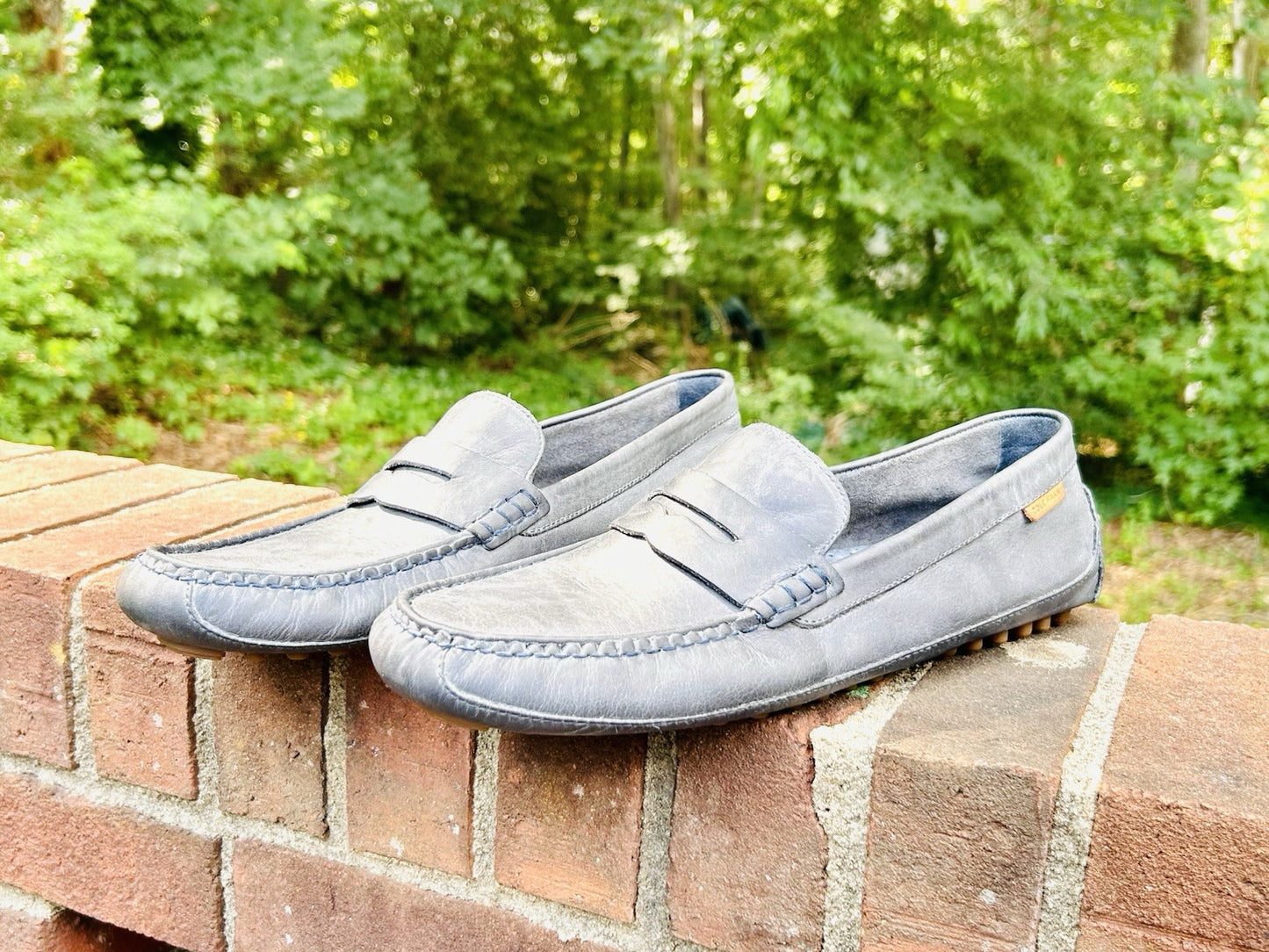 Cole Haan Coburn Penny Washed Loafers /Indigo Blue/ Men’s Size 11.5/ $170 Retail