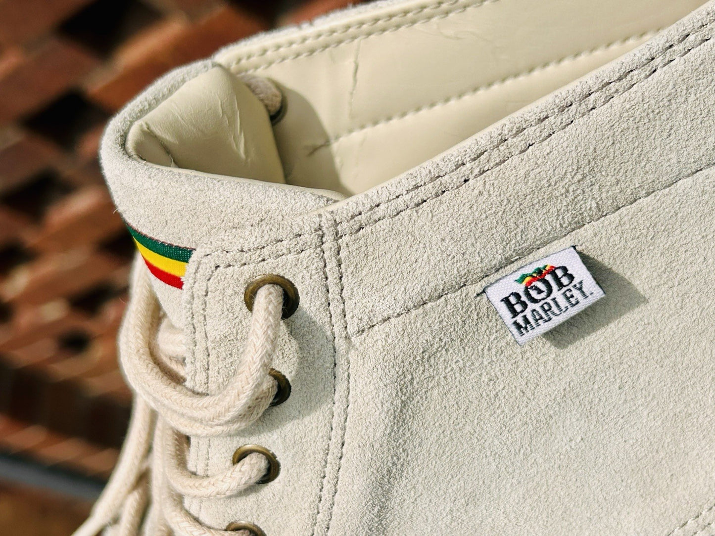 *NIB* RARE🔥 Bob Marley Legend Chukka Boots Moc Toe Tan Leather Sneakers Size 12