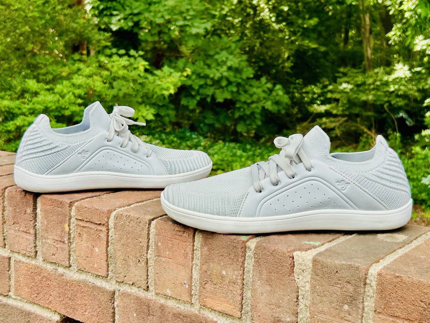 Lelsfit Sz 11 Women's Gray Walking Shoes Wide Toe Barefoot Minimalist Zero Drop