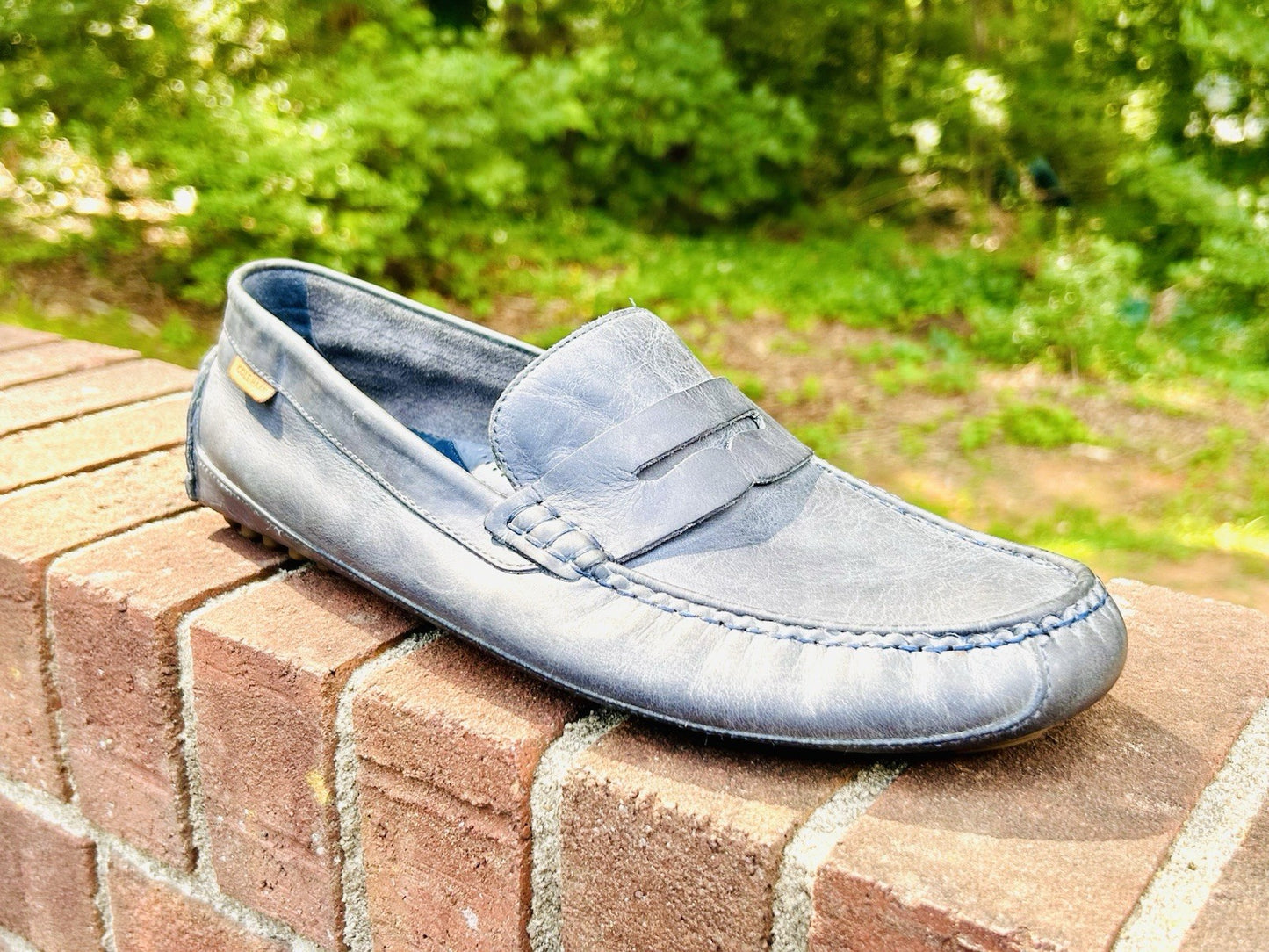 Cole Haan Coburn Penny Washed Loafers /Indigo Blue/ Men’s Size 11.5/ $170 Retail